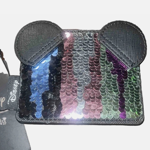 Loungefly Handbags - ❗️5/$25❗️Loungefly Disney Sequin Mouse Ear Wallet